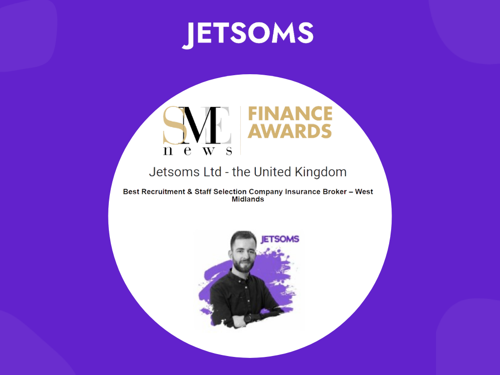 We've been voted Best Recruitment & Staff Selection Company Insurance Broker - West Midlands
